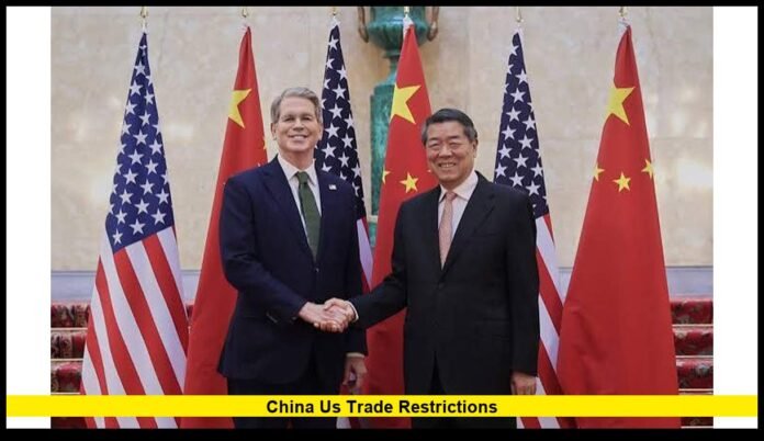 China US trade restrictions