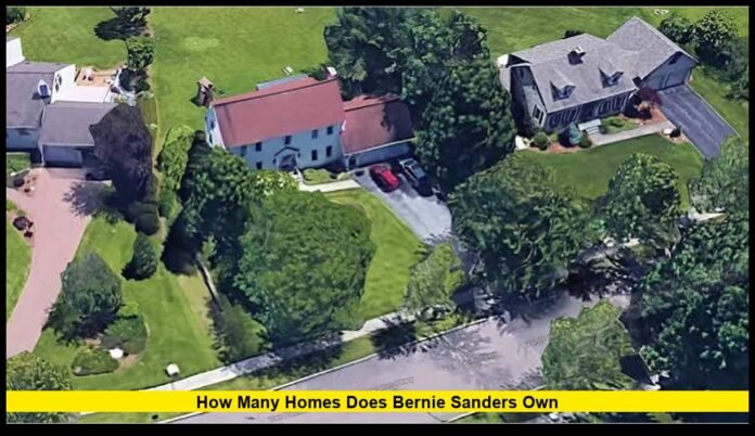 How many homes does Bernie Sanders own
