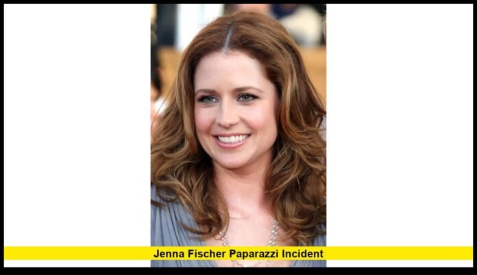Jenna Fischer paparazzi incident