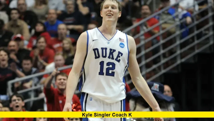 Kyle Singler Coach K Kyle Singler Coach K