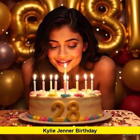 Kylie Jenner Birthday Kylie Jenner Birthday