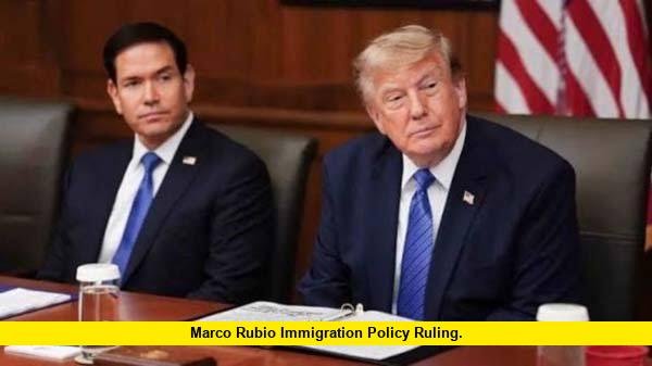 Marco Rubio Immigration Policy Ruling. Marco Rubio Immigration Policy Ruling