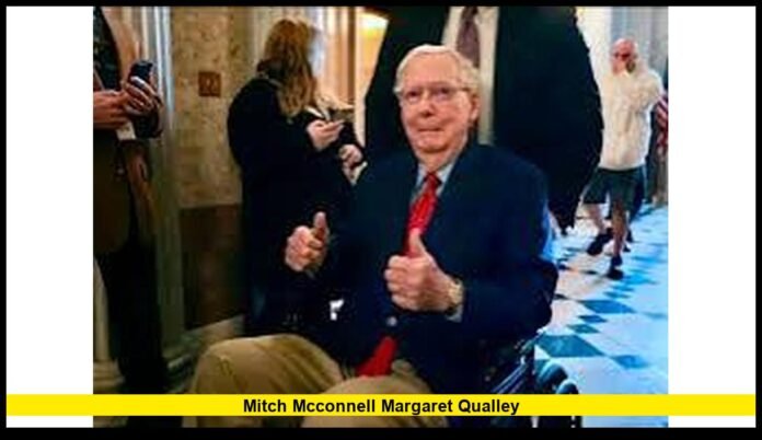Mitch McConnell Margaret Qualley