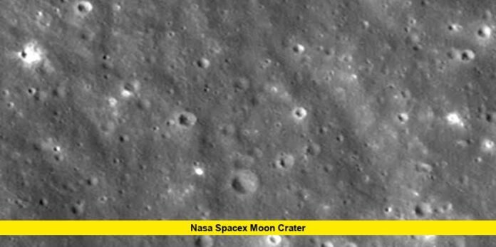 NASA SpaceX Moon Crater NASA SpaceX Moon Crater