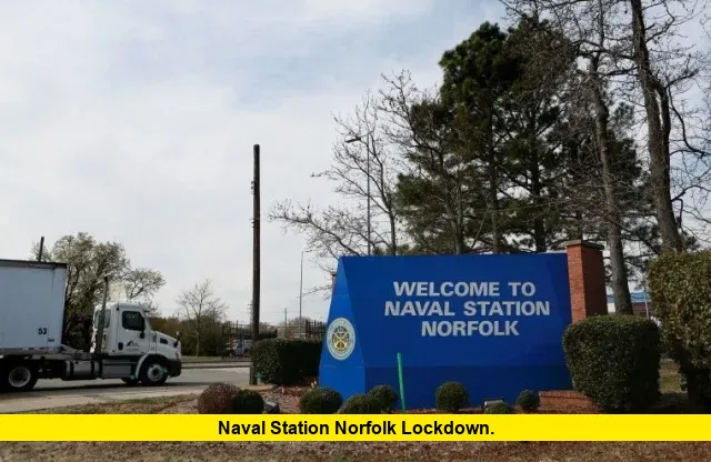 Naval Station Norfolk Lockdown