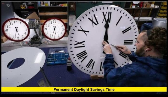 Permanent daylight savings time