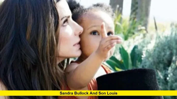 Sandra Bullock and Son Louis Sandra Bullock and Son Louis