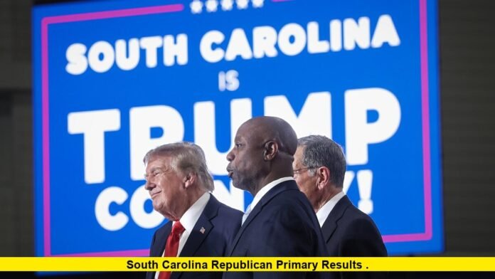 South Carolina Republican primary results . South Carolina Republican Primary Results