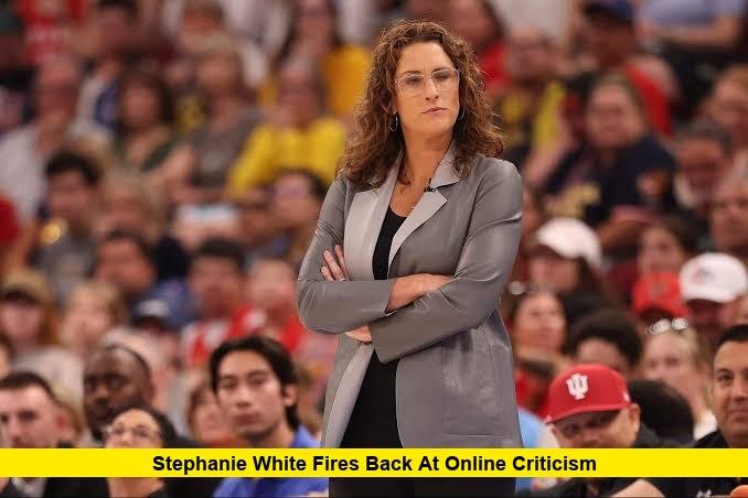 Stephanie White fires back at online criticism Stephanie White Fires Back at Online Criticism