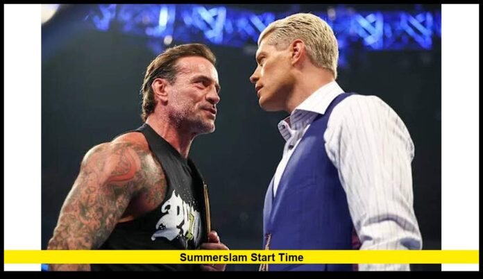 SummerSlam start time