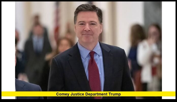 comey justice department trump Prosecutors Defend Case Over Controversial Seashell Post