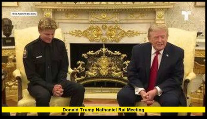 donald trump nathaniel rai meeting