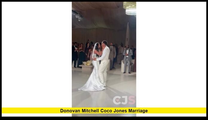 donovan mitchell coco jones marriage