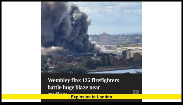 explosion in london