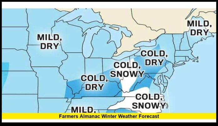 farmers almanac winter weather forecast