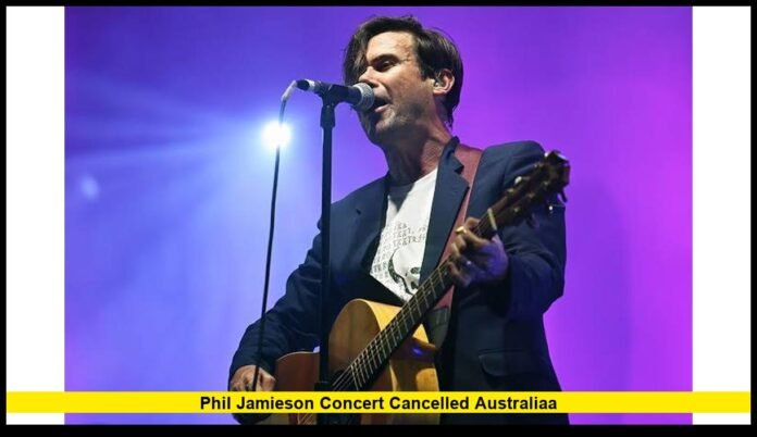 phil jamieson concert cancelled australiaa Grinspoon Frontman Forced to End 2026 Tour After Onstage Injury