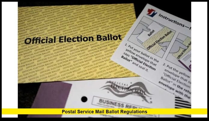 postal service mail ballot regulations What the New USPS Rules Could Mean for the 2026 Election