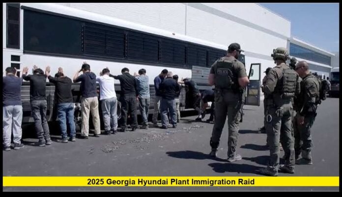2025 georgia hyundai plant immigration raid