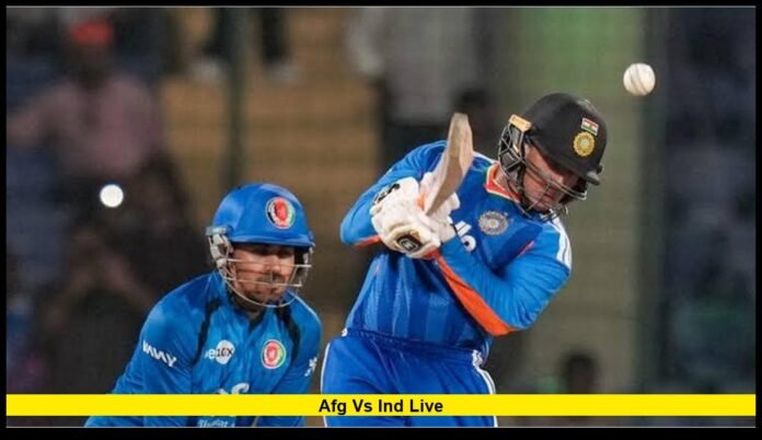 AFG vs IND live