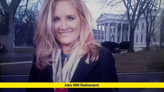 Alex Witt Retirement. Alex Witt Retirement