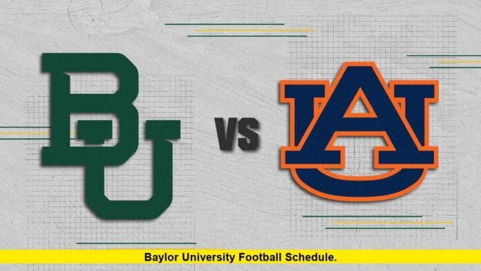 Baylor University Football Schedule