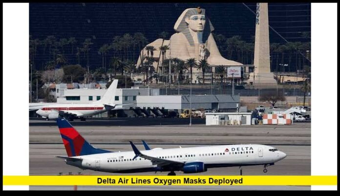 Delta air lines oxygen masks deployed