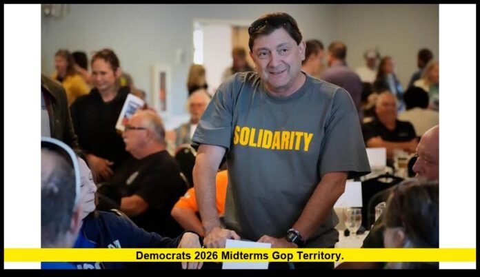 Democrats 2026 midterms GOP territory.