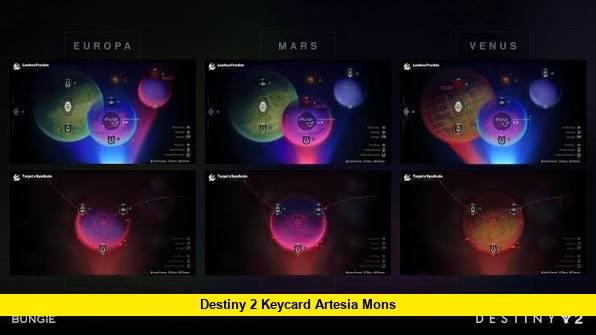 Destiny 2 Keycard Artesia Mons