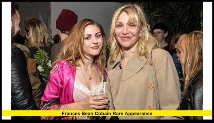 Frances Bean Cobain rare appearance