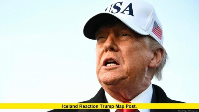 Iceland Reaction Trump Map Post