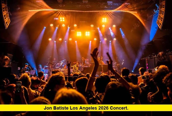 Jon Batiste Los Angeles 2026 Concert