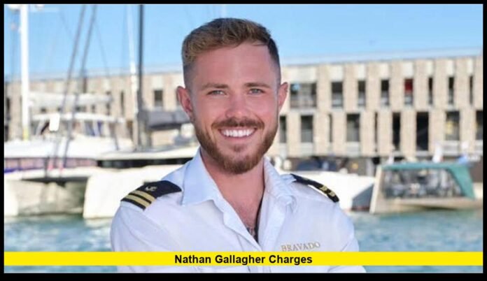 Nathan Gallagher charges Nathan Gallagher charges