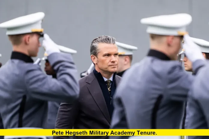 Pete Hegseth Military Academy Tenure