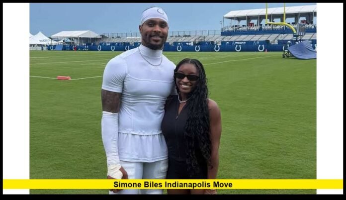 Simone Biles Indianapolis move Simone Biles Indianapolis move