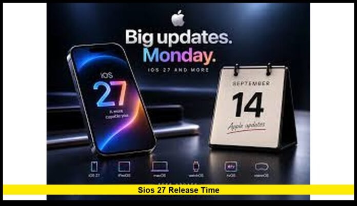 Sios 27 release time Sios 27 release time