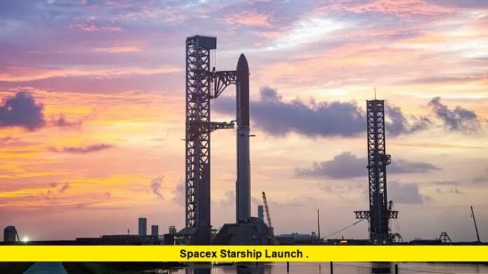 SpaceX Starship Launch . SpaceX Starship Launch