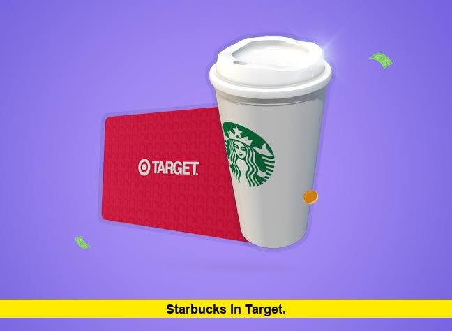 Starbucks in Target. Starbucks in Target