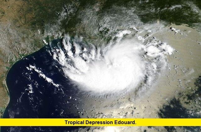 Tropical Depression Edouard