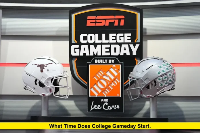 What Time Does College GameDay Start