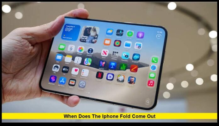 When does the iPhone fold come out