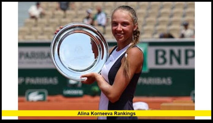 alina korneeva rankings Young Russian Star Faces New Challenge After US Open Exit