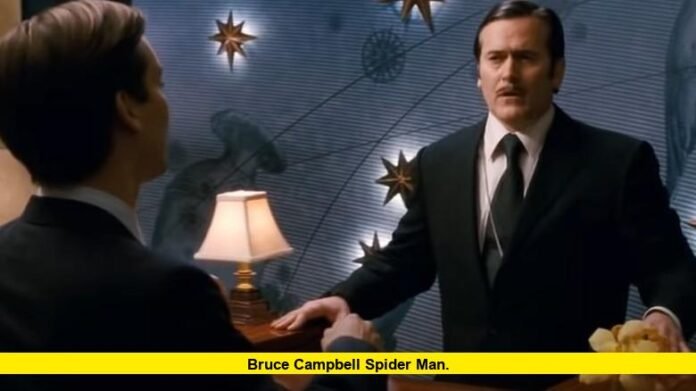 bruce campbell spider man. bruce campbell spider man