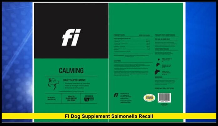 fi dog supplement salmonella recall fi dog supplement salmonella recall
