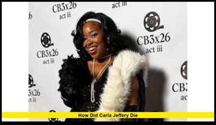 how did carla jeffery die how did carla jeffery die