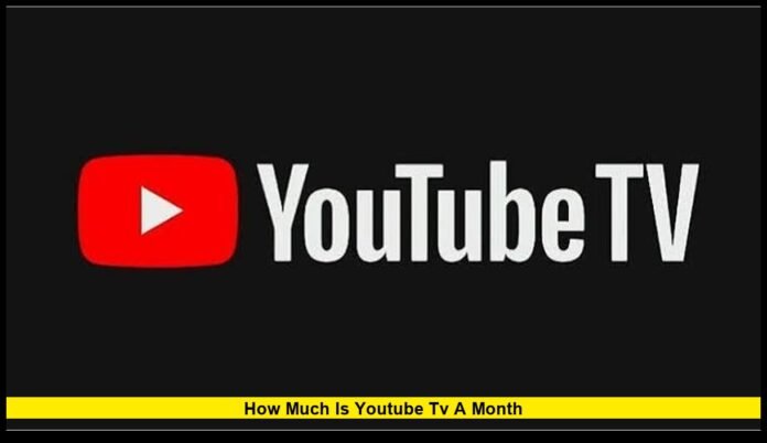 how much is youtube tv a month
