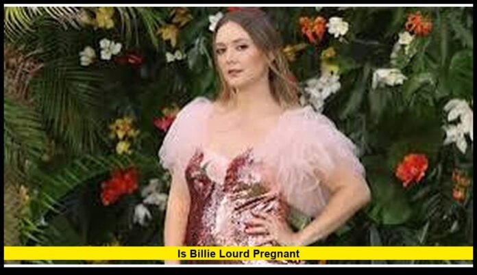 is Billie Lourd pregnant