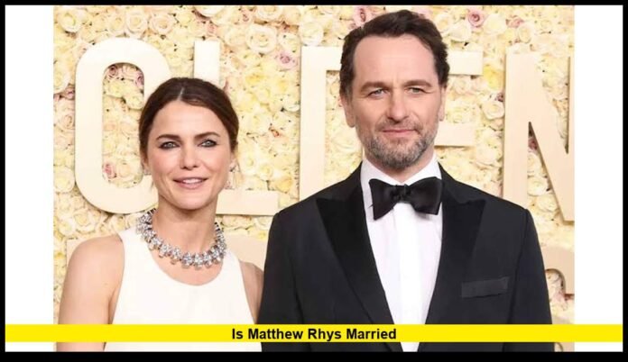 is matthew rhys married