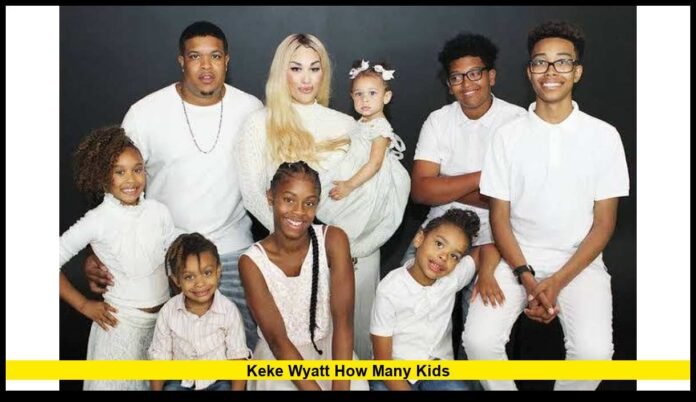 keke wyatt how many kids