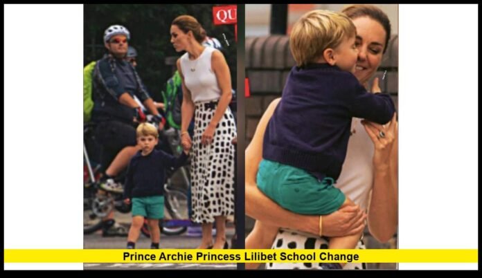 prince archie princess lilibet school change