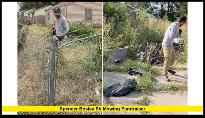 spencer bosley sb mowing fundraiser
